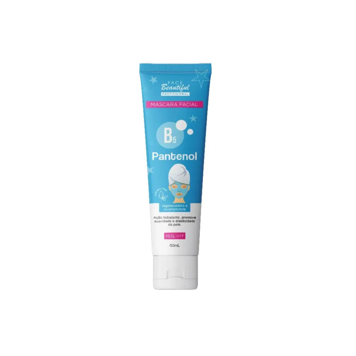 MASCARA FACIAL PANTENOL FACE BEAUTIFUL 50ML