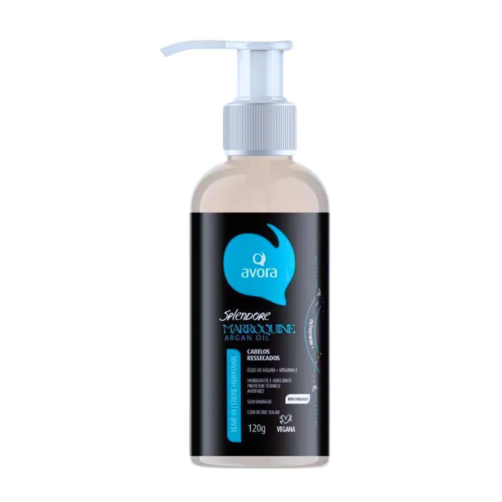LEAVE-IN AVORA SPLENDORE MARROQUINE ARGAN OIL 120G
