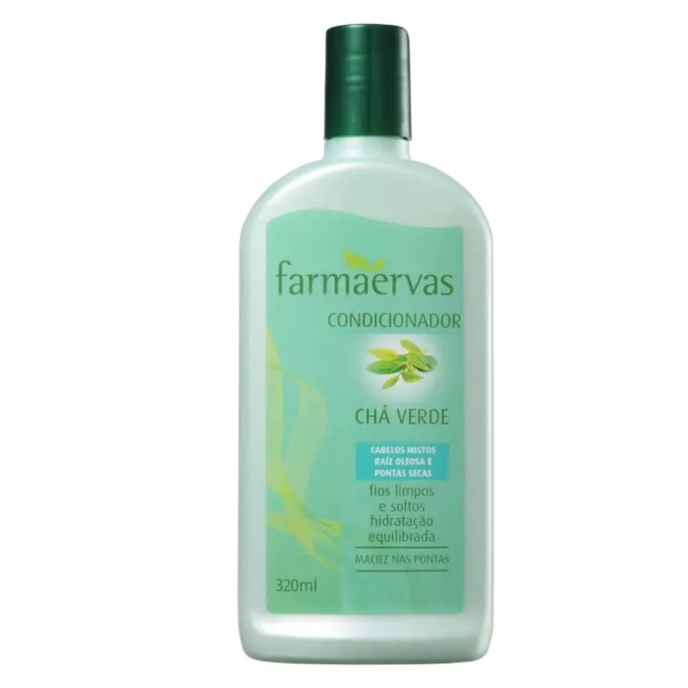 CONDICIONADOR FARMAERVAS CHA VERDE 320ML