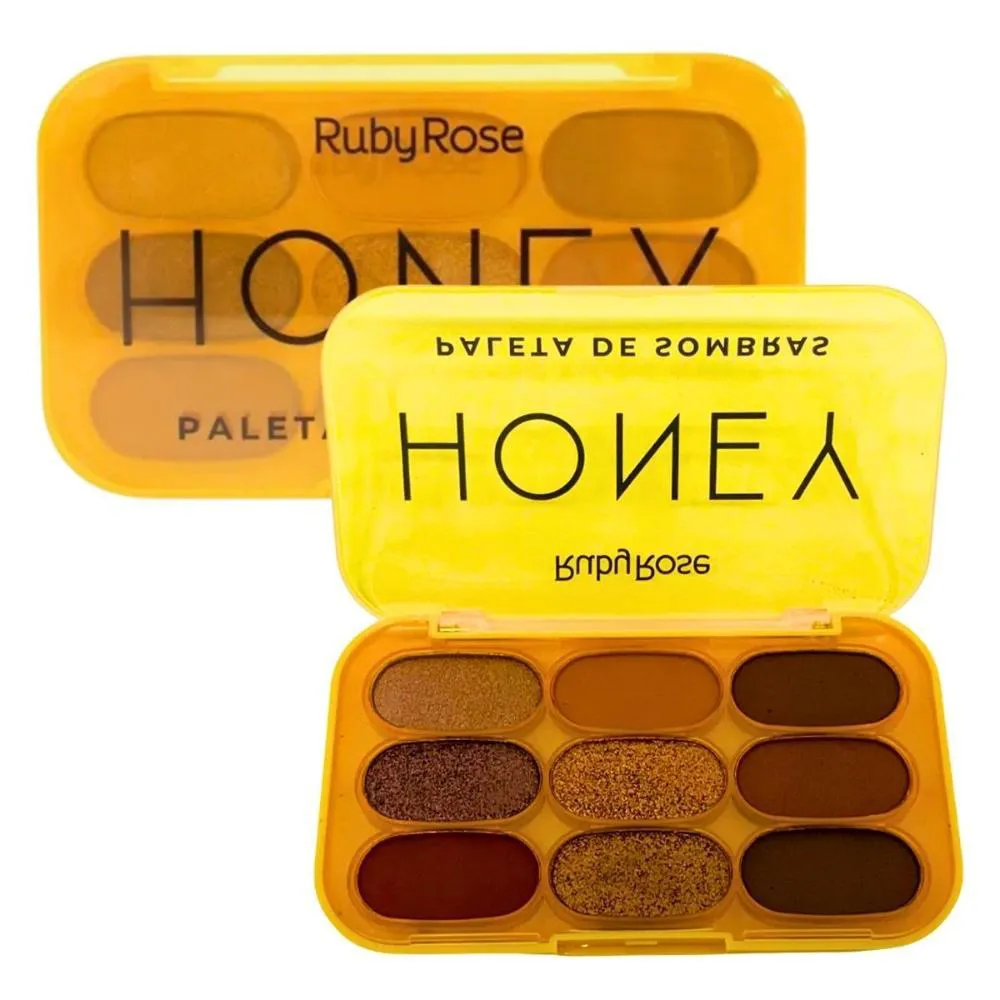 PALETA DE SOMBRAS RUBY ROSE HONEY 8,4G