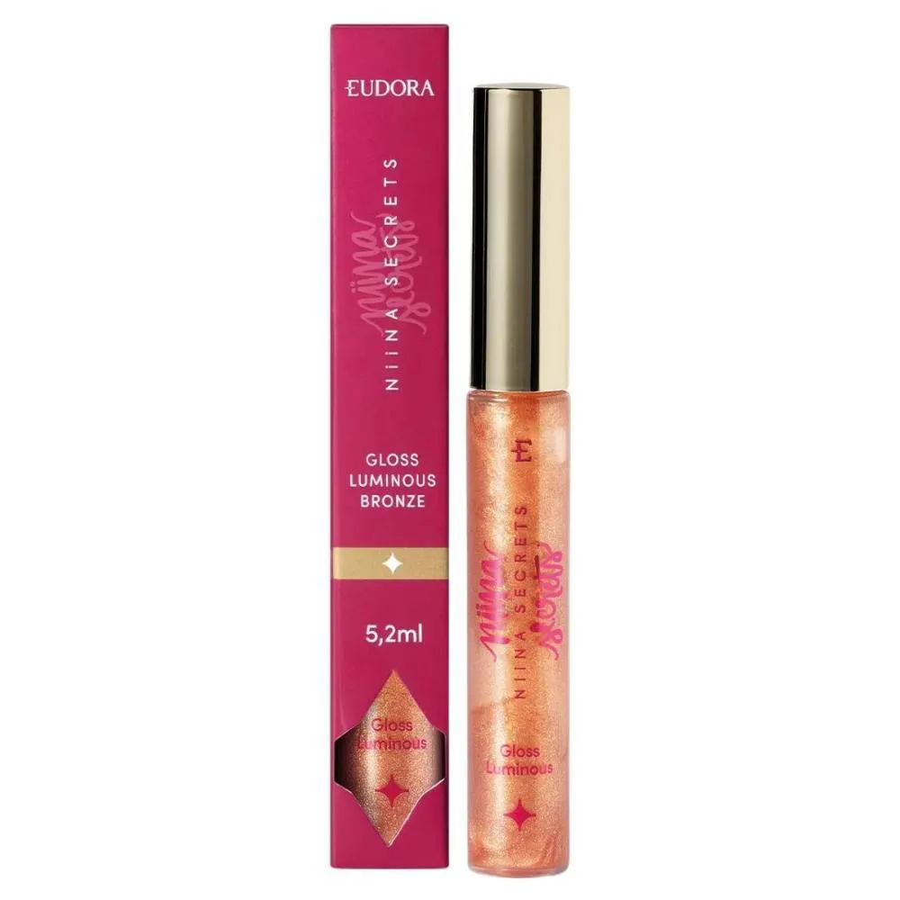 GLOSS BRONZE EUDORA NIINA SECRETS LUMINOUS 5,2ML