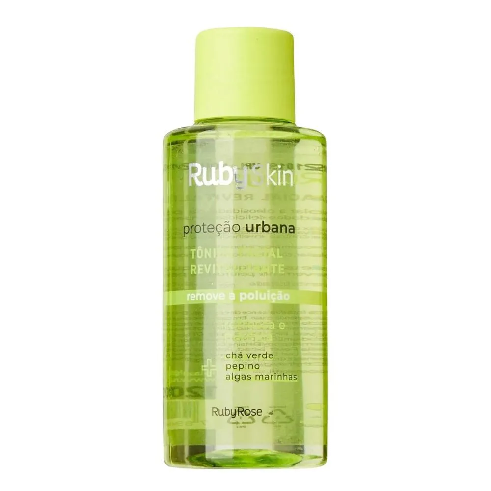 TôNICO FACIAL REVITALIZANTE RUBY SKIN PROTEçãO URBANA 120ML