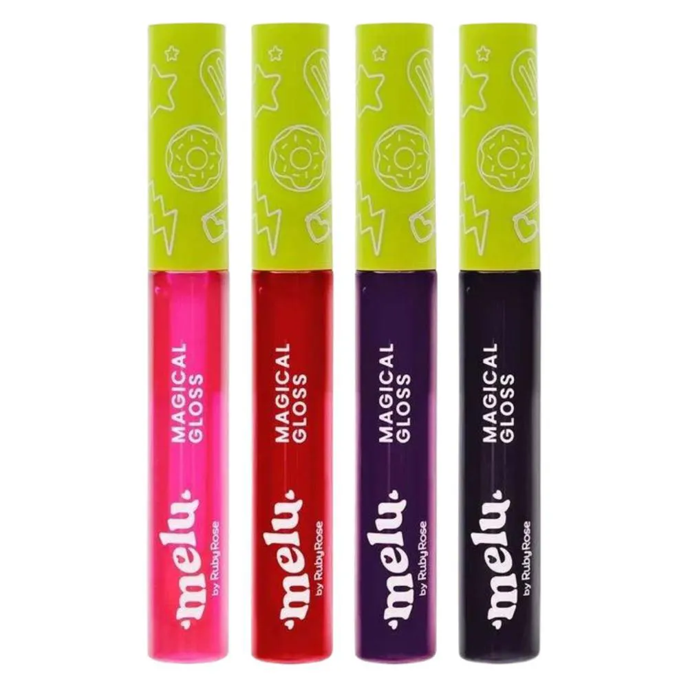 KIT MAGICAL GLOSS MELU BY RUBY ROSE COM 4 5,6ML