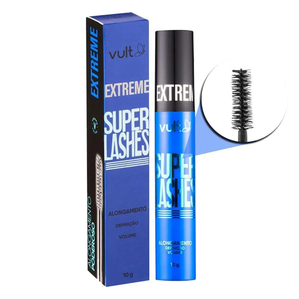 MáSCARA DE CíLIOS VULT EXTREME SUPER LASHES 10G