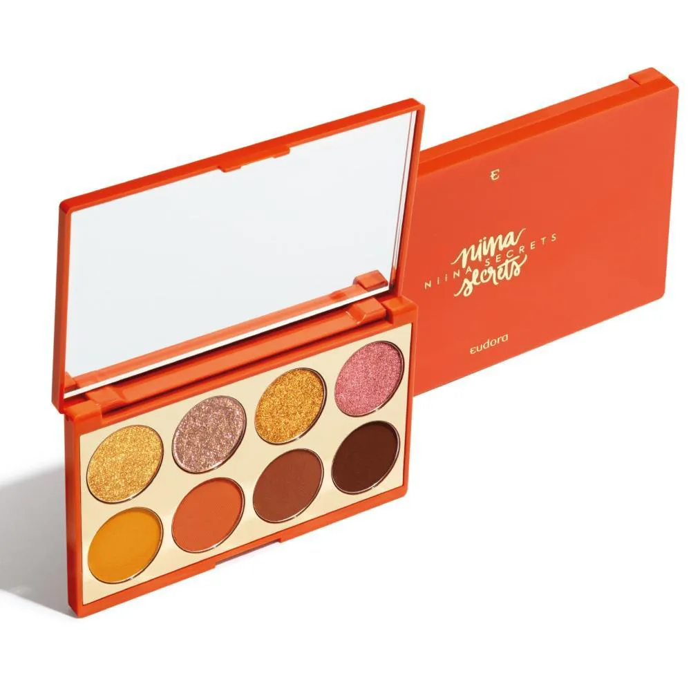 PALETA DE SOMBRAS EUDORA NIINA SECRETS ORANGE SECRETS 5,6G