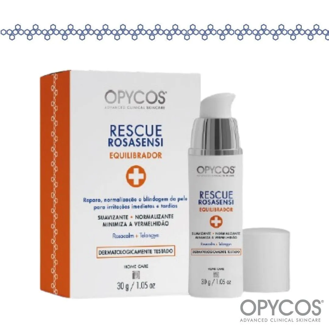 OPYCOS RESCUE ROSASENSI NORMALIZADOR PARA PELES COM ROSáCEA 30G