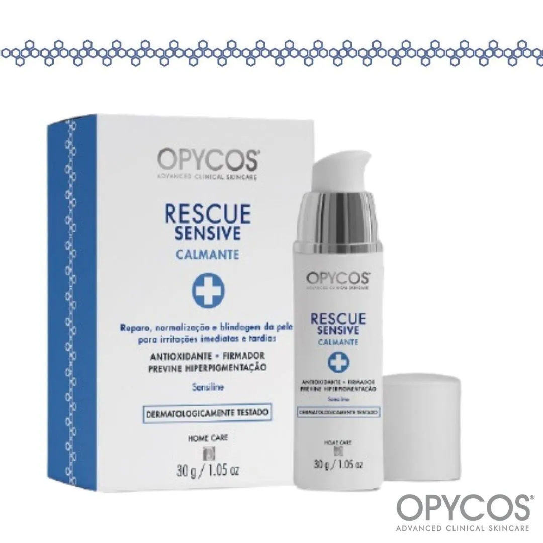 OPYCOS RESCUE SENSIVE CALMANTE PARA PELES IRRITADAS E DELICADAS 30G