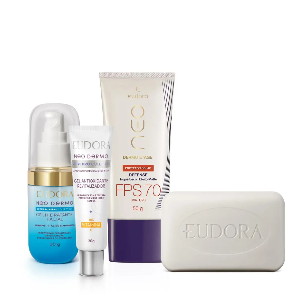 Combo Skincare Diário (4 Itens)