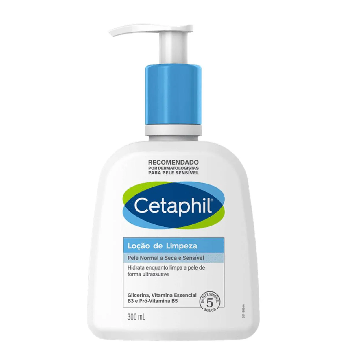 CETAPHIL LOçãO DE LIMPEZA FACIAL PELE NORMAL A SECA E SENSíVEL 300ML