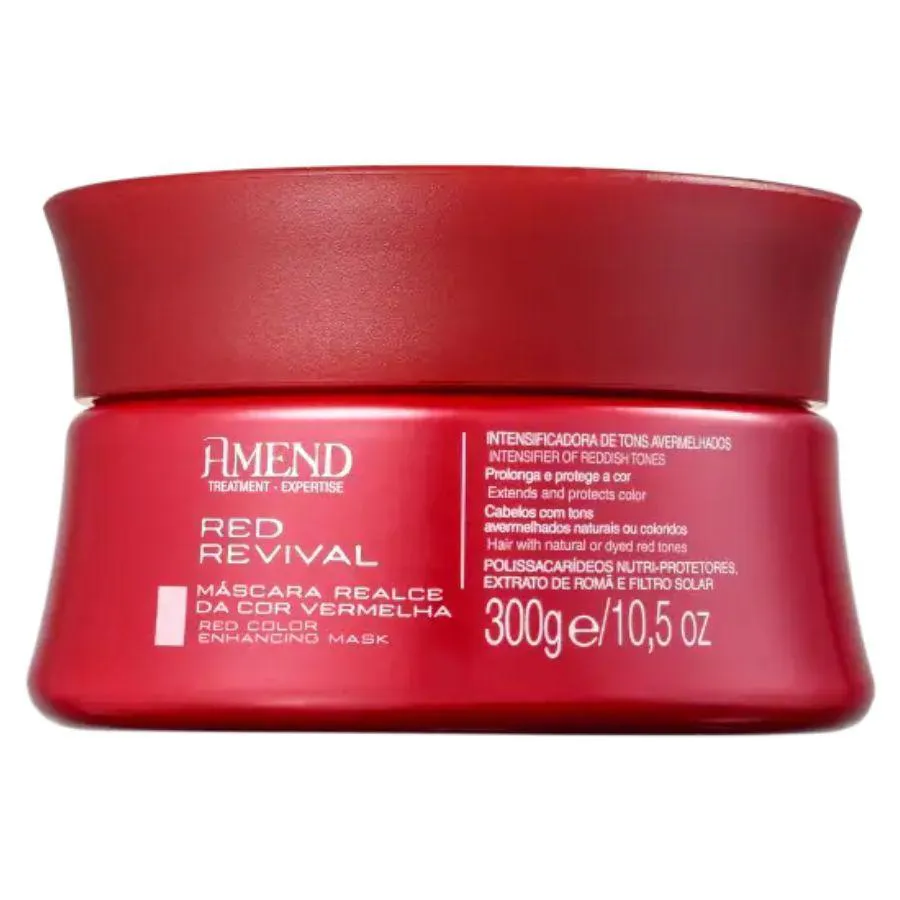 MáSCARA CAPILAR RED REVIVAL 300G - AMEND