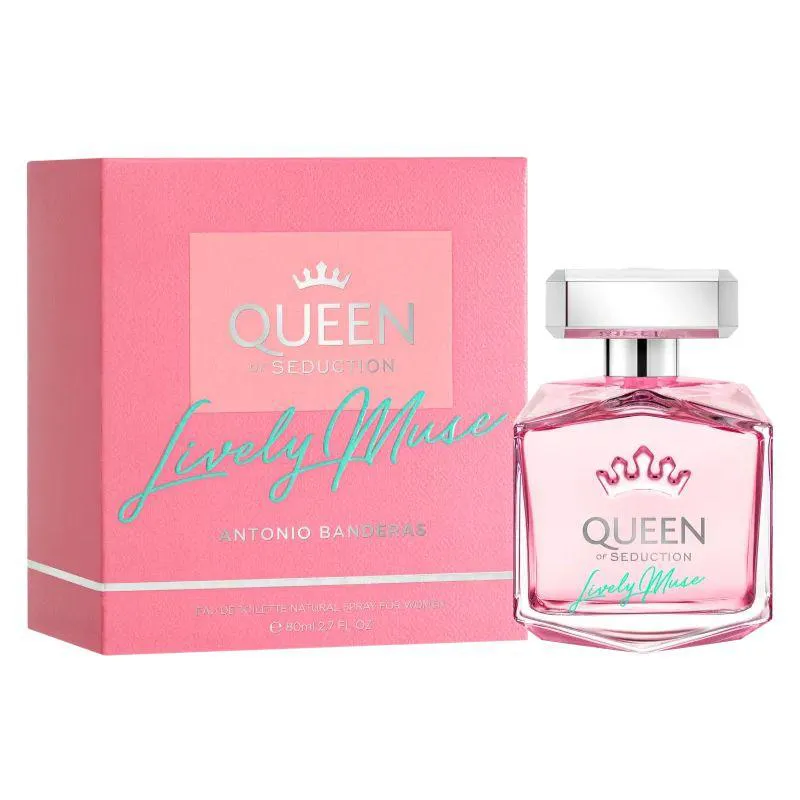 Queen Of Seduction Lively Muse Antonio Banderas Eau de Toilette 80ml - Perfume Feminino