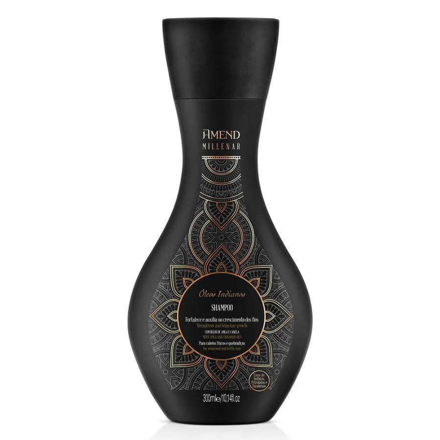 Shampoo Amend Millenar Óleos Indianos Fortalecimento 300ml