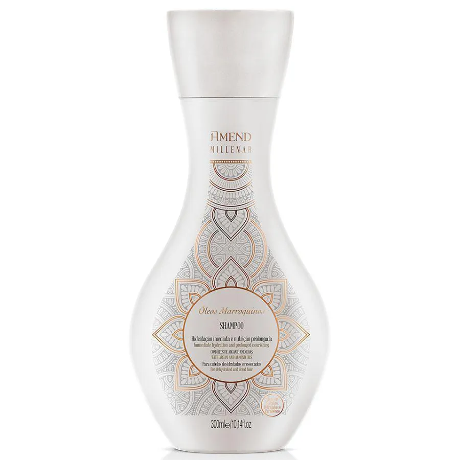 Shampoo Amend Óleos Marroquinos Millenar Maciez 300ml