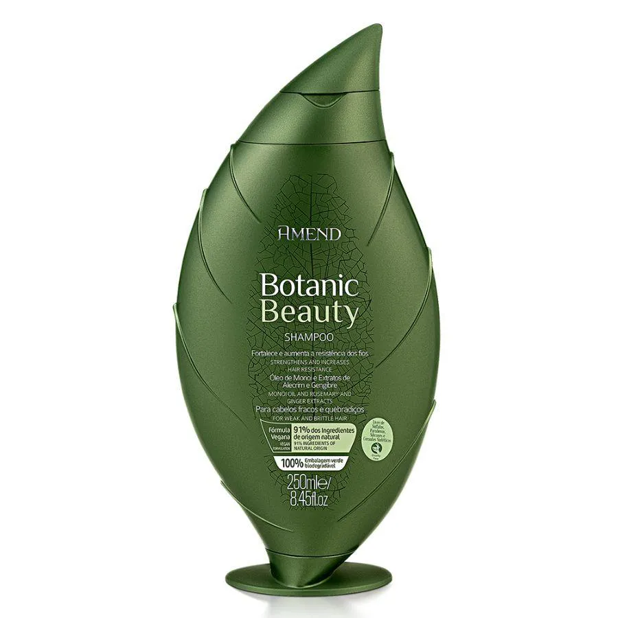 SHAMPOO AMEND BOTANIC BEAUTY ÓLEO DE MONóI 250ml