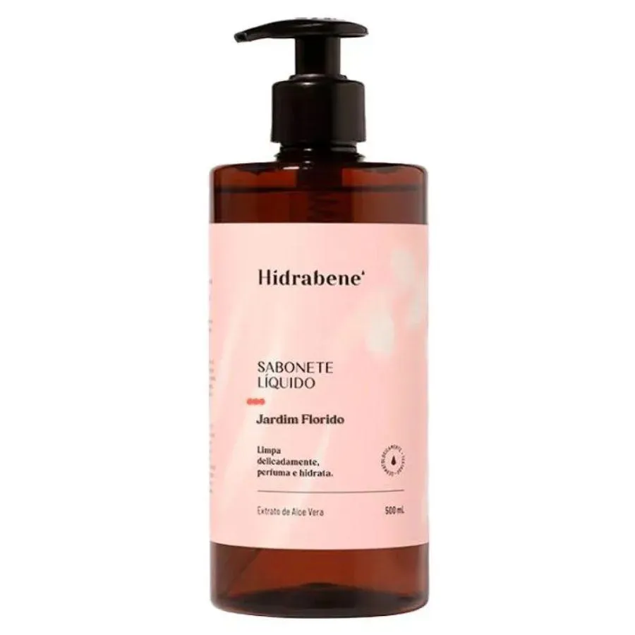 SABONETE LíQUIDO HIDRABENE JARDIM FLORIDO 500ml