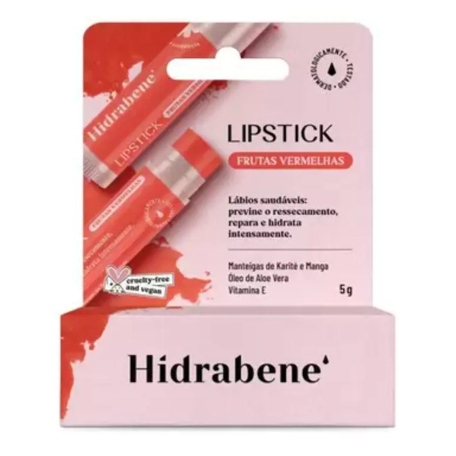 LIPSTICK FRUTAS VERMELHAS 5G - HIDRABENE