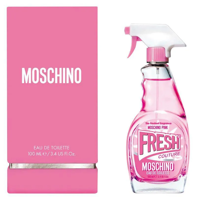 Fresh Couture Pink Moschino Eau de Toilette 100ml - Perfume Feminino