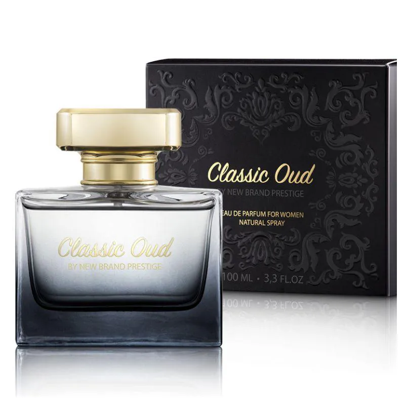 Classic Oud New Brand Eau de Parfum 100ml - Perfume Feminino