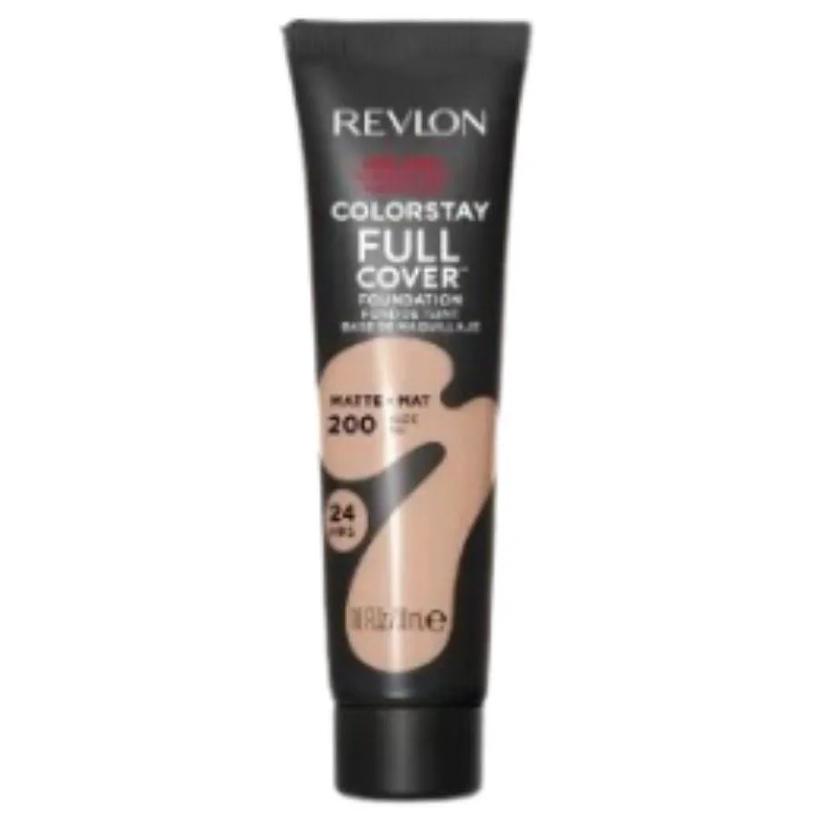 Base Líquida Colorstay Full Cover Fps 10 Matte Nude 200 30ml - Revlon