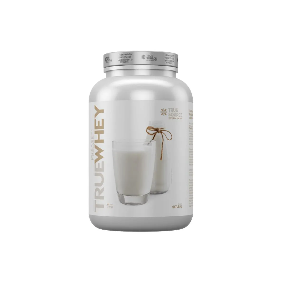 TRUEWHEY PROTEIN HIDROLISADO ISOLADO COLáGENO TRUESOURCE 728G Natural