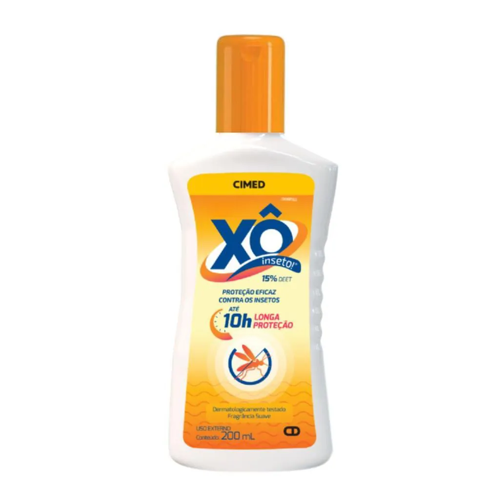 LOçãO REPELENTE DE INSETOS CIMED Xô INSETO 200ML