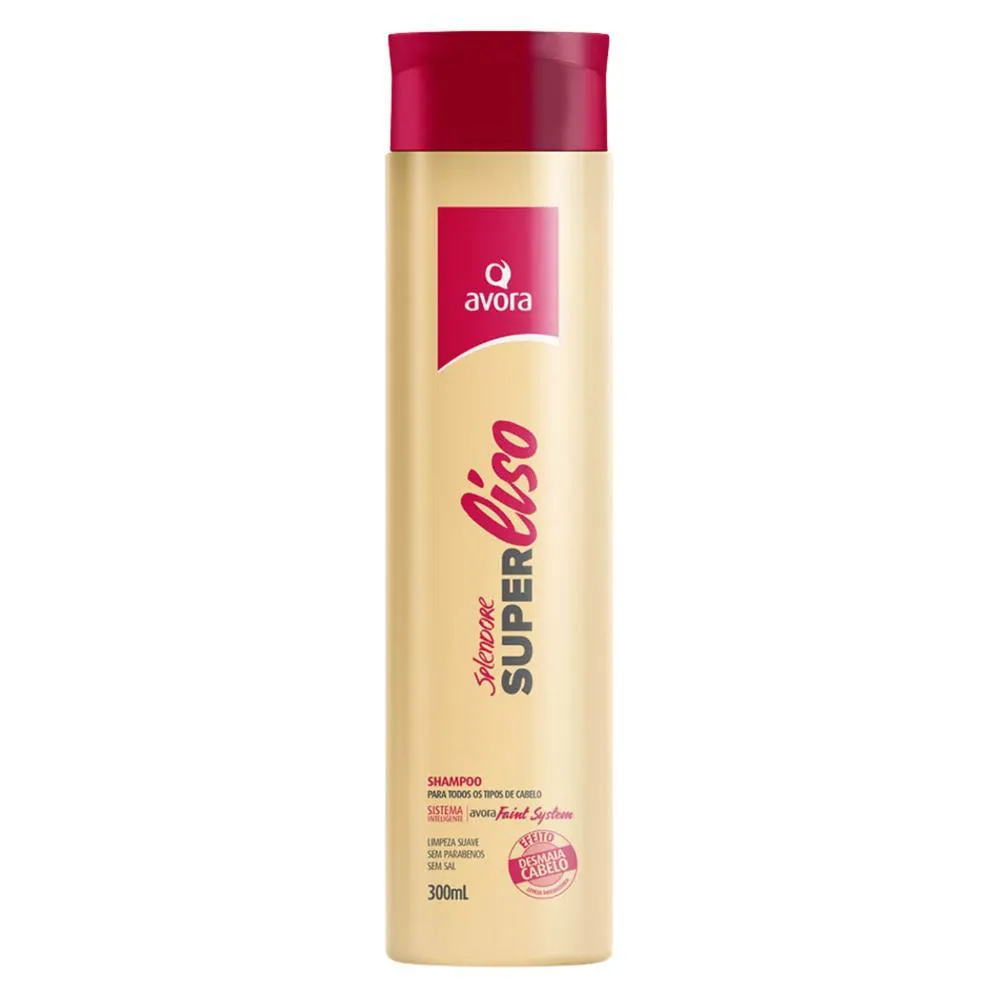 SHAMPOO AVORA SPLENDORE SUPERLISO 300ML