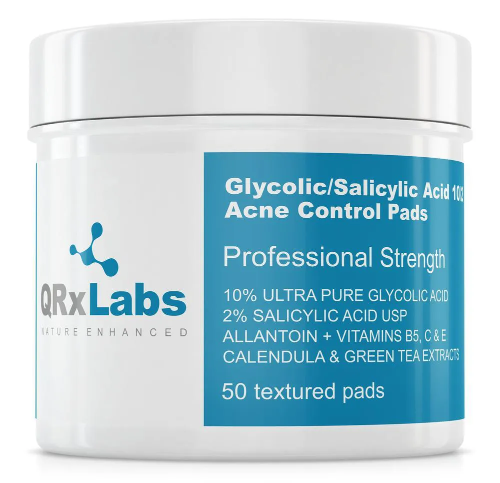 QRXLABS LENÇO DE TRATAMENTO PARA ACNE  50PADS