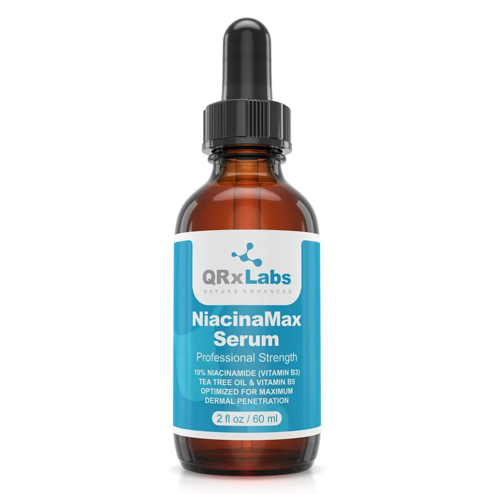 QRXLABS SERUM FACIAL - NIACINAMIDA E ÓLEO DE MELALEUCA 60ML