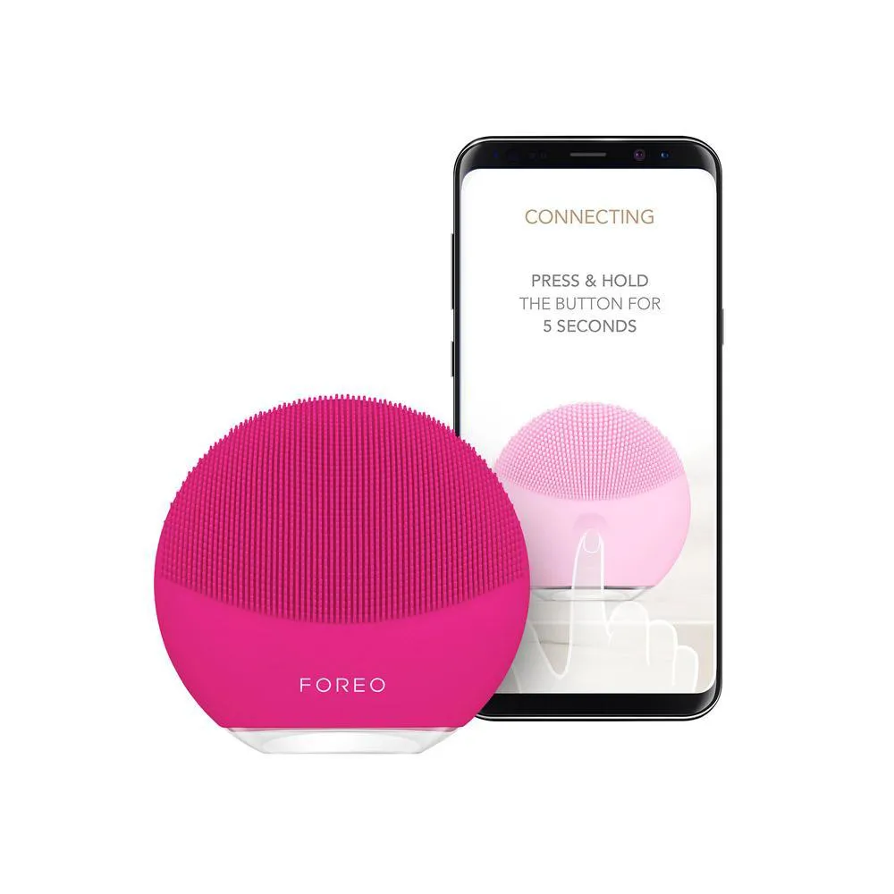 FOREO LUNA MINI 3 FUCHSIA - APARELHO DE LIMPEZA FACIAL