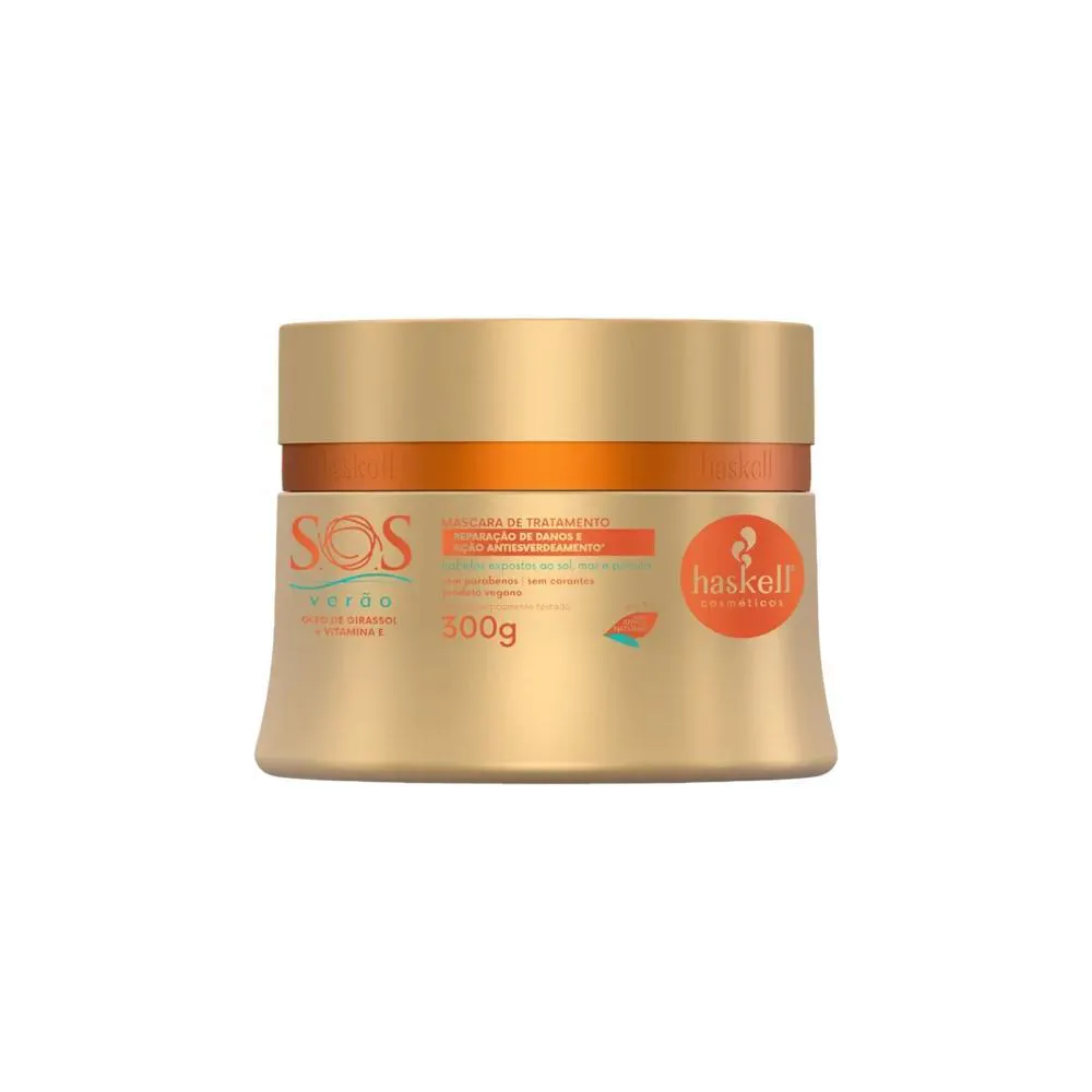 Máscara de Cabelo Tratamento Haskell SOS Verão 300g