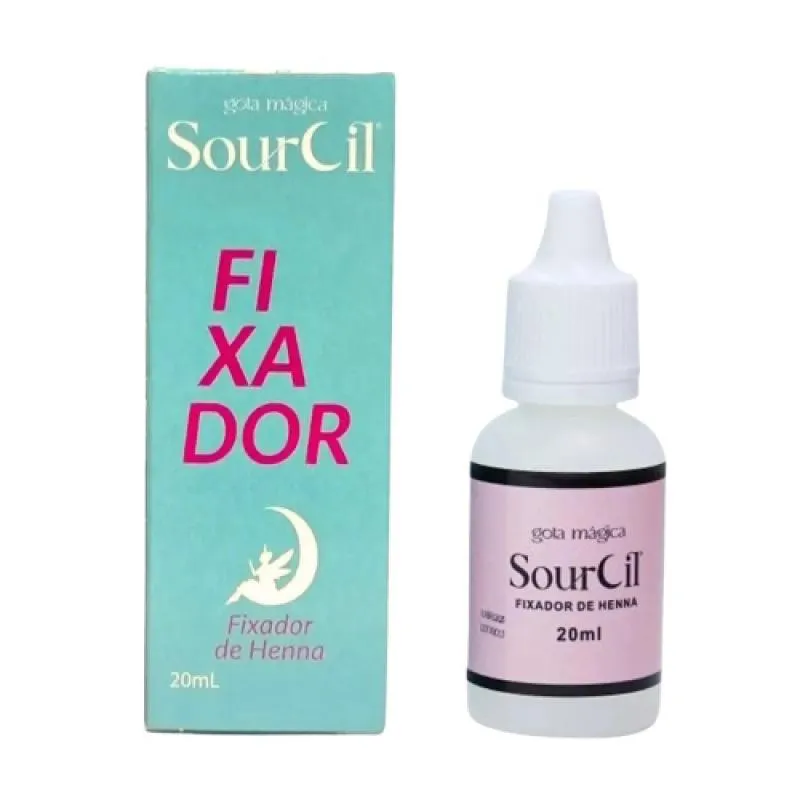 FIXADOR DE HENNA DE SOBRANCELHA SOURCIL 20ML
