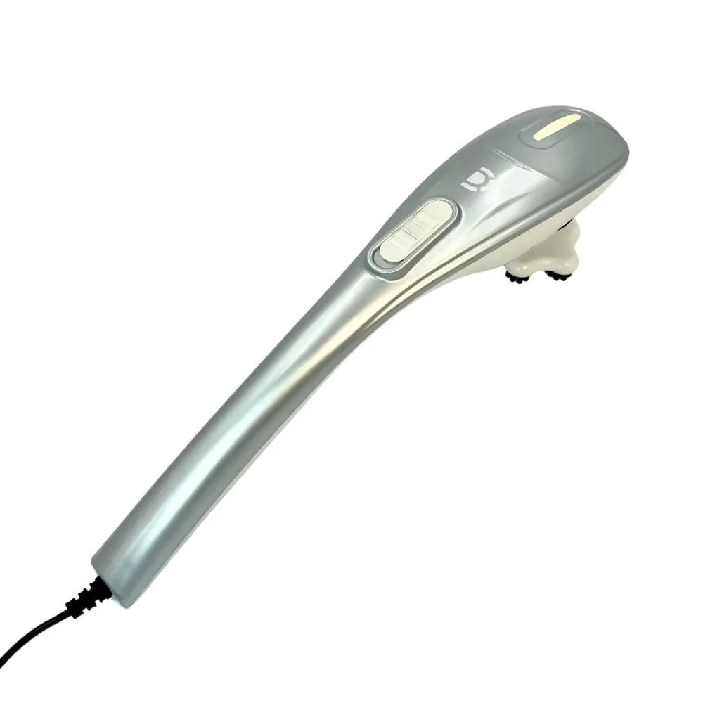 MASSAGEADOR ELETRICO PORTATIL PROFISIONAL CORPORAL HAMMER 5 DISCOS DELLAMED 220V COR PRATA