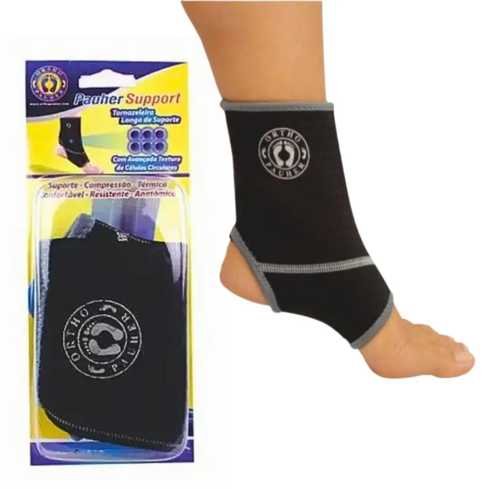 TORNOZELEIRA LONGA DE SUPPORT COMPRESSÃO DE NEOPRENE ORTHO G