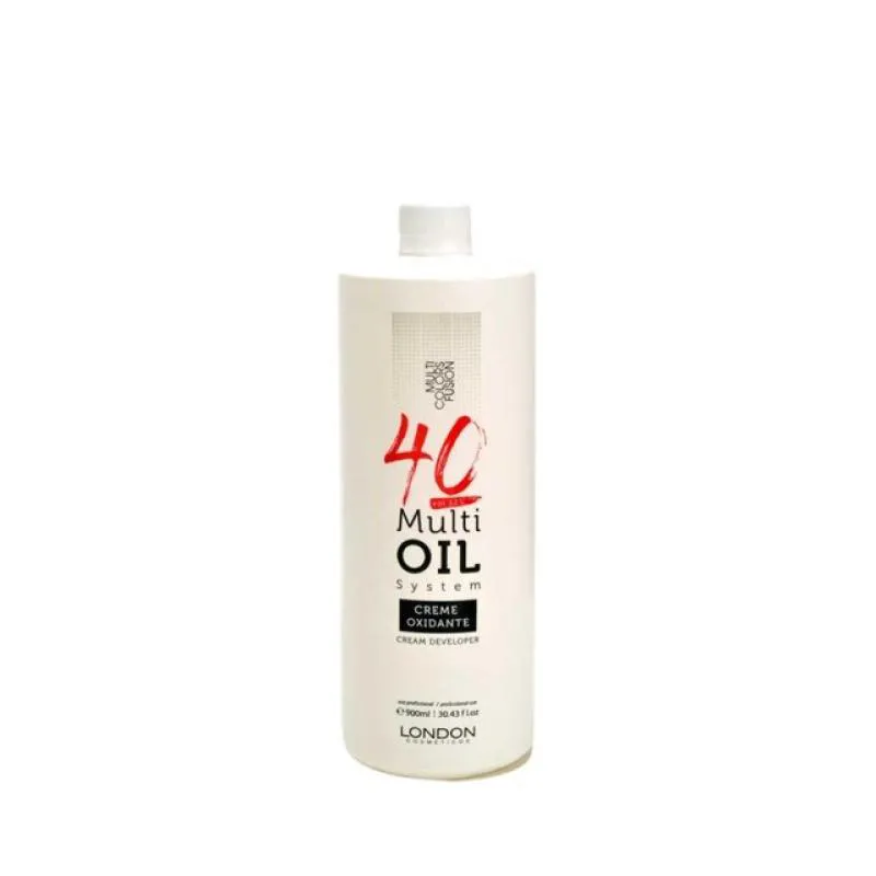 CREME OXIDANTE ATIVADOR 900ML MULTI OIL SYSTEM 40 VOLUMES | LONDON COSMéTICOS