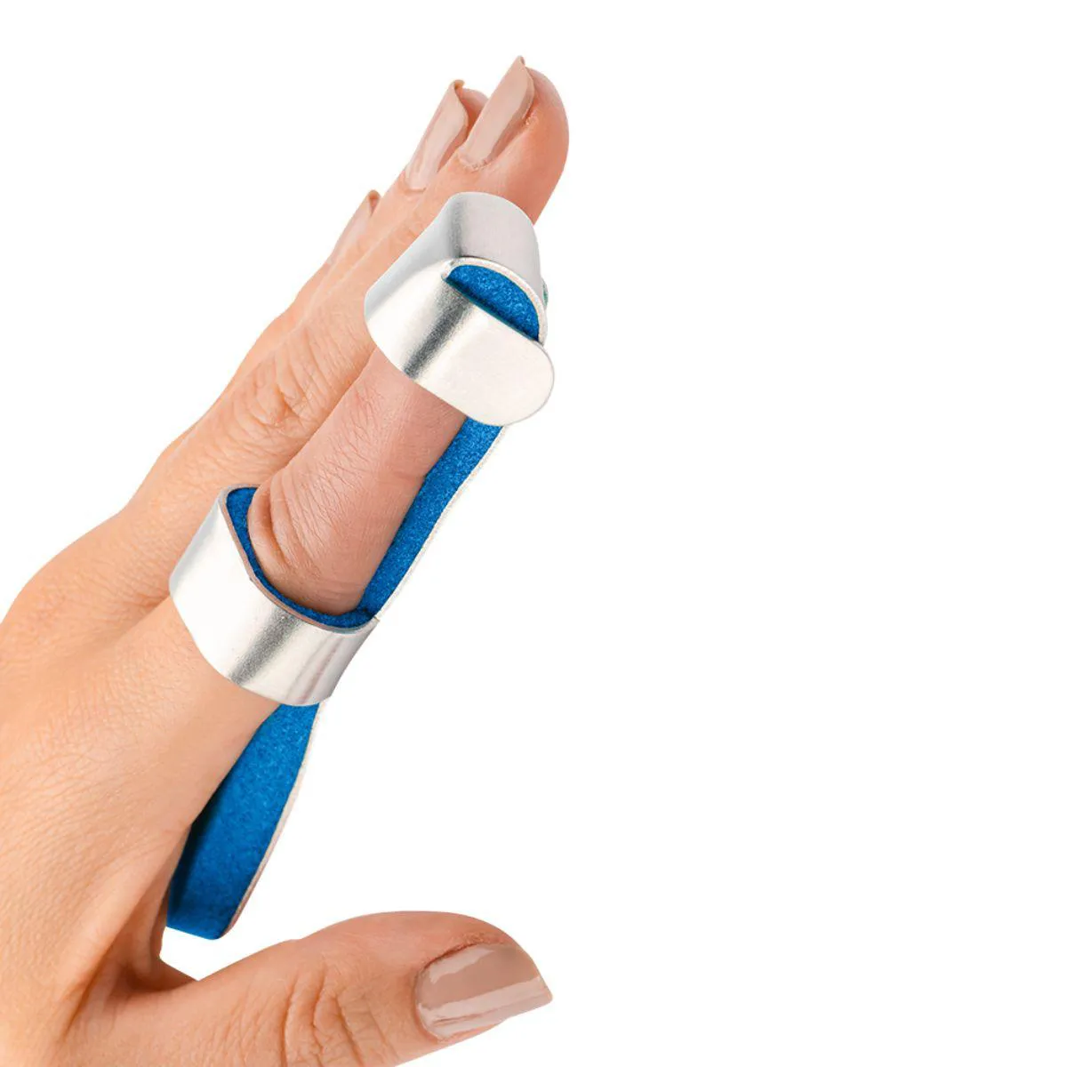 IMOBILIZADOR DE DEDOS EM ALUMíNIO REVESTIDO COM ESPUMA BRAçADEIRA EXTENSOR DE DEDOS - HIDROLIGHT P