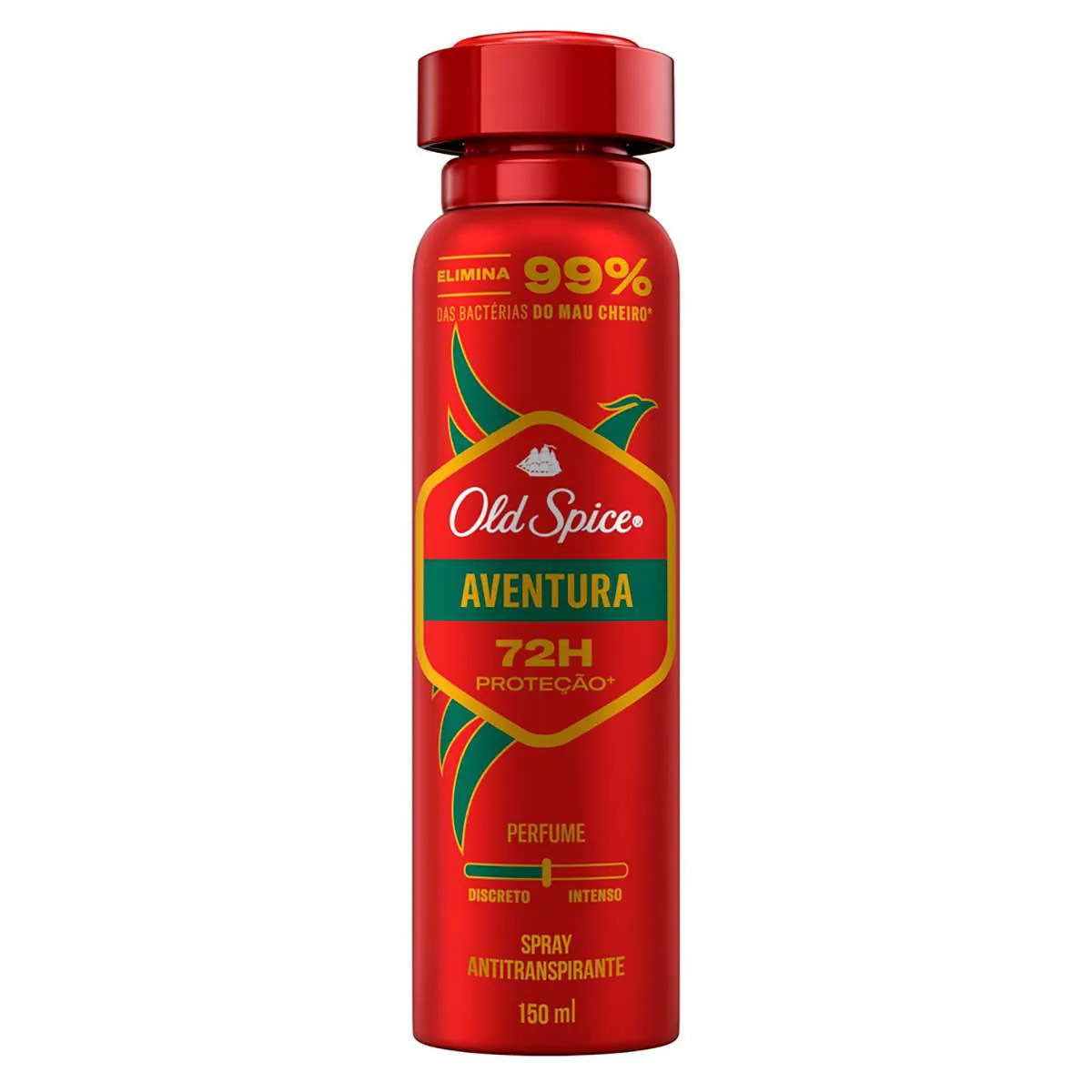 Desodorante Antitranspirante Spray Old Spice Aventura 72h 150ml