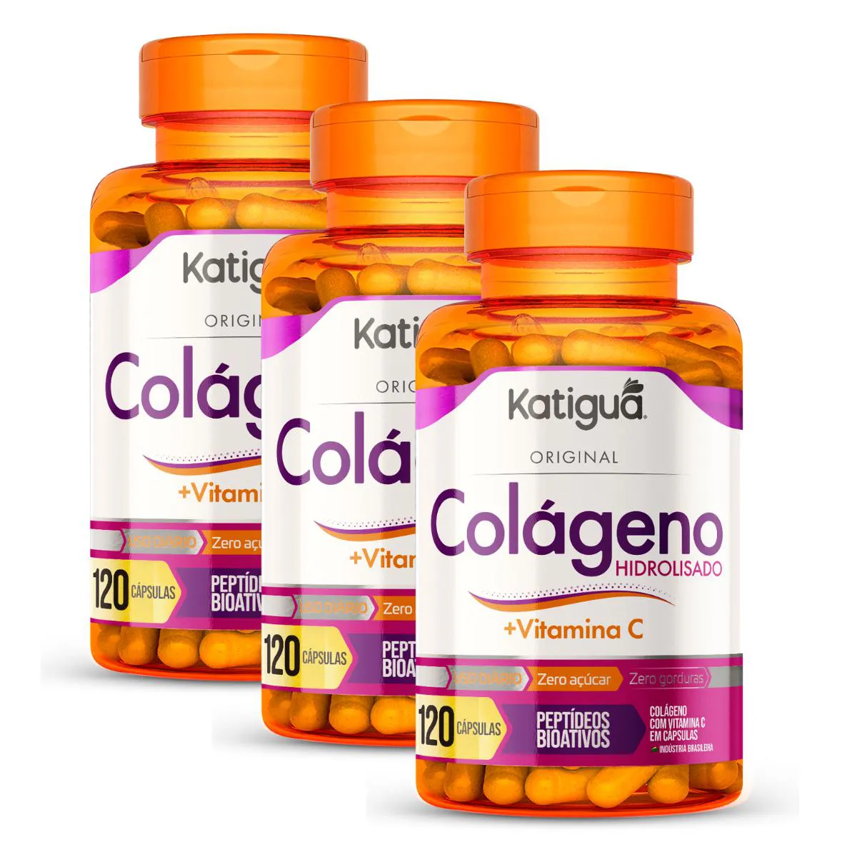KIT COLAGENO HIDROLISADO 500MG 360CAPS Natural