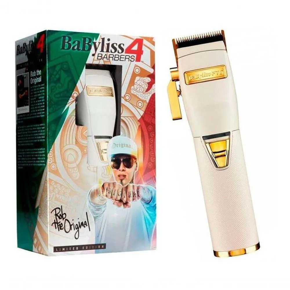 MáQUINA DE CORTE SEM FIO BABYLISS PRO WHITE FX CORDLES BIVOLT