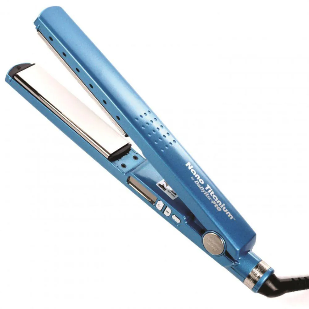 PRANCHA BABYLISS PRO NANO TITANIUM AZUL BY ROGER 110V 110V