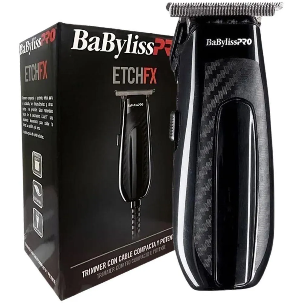 MáQUINA DE ACABAMENTO COM FIO BABYLISS PRO TRIMMER ETCH FX BIVOLT