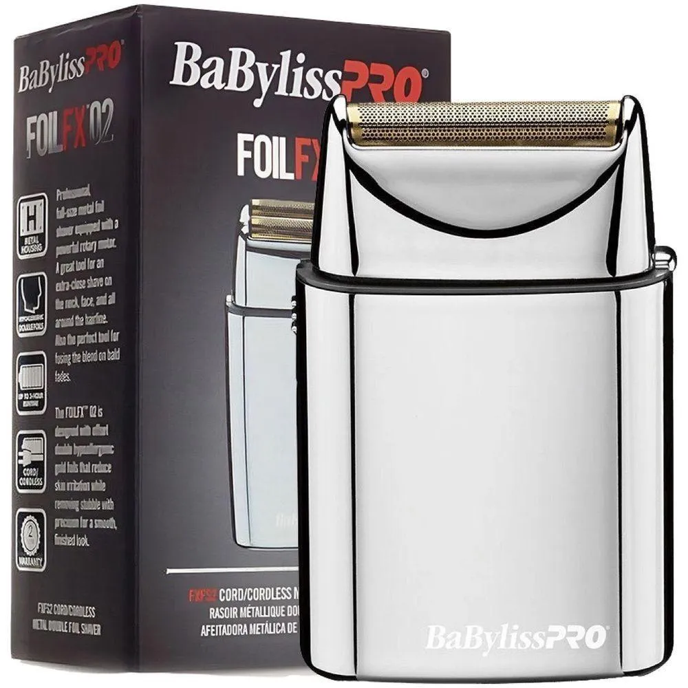 MáQUINA DE ACABAMENTO E BARBEADOR BABYLISS PRO FOIL FX 02 BIVOLT