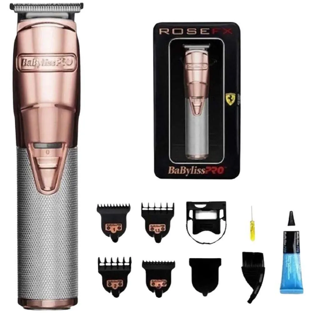 MAQUINA DE ACABAMENTO SEM FIO BABYLISS PRO ROSE FX - BIVOLT BIVOLT