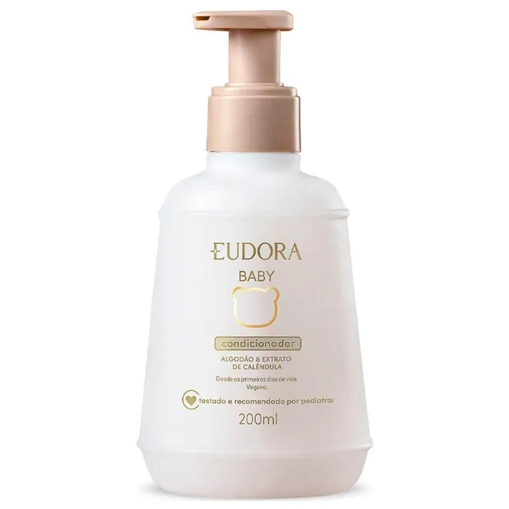 Condicionador Eudora Baby Algodão & Extrato de Calêndula 200ml