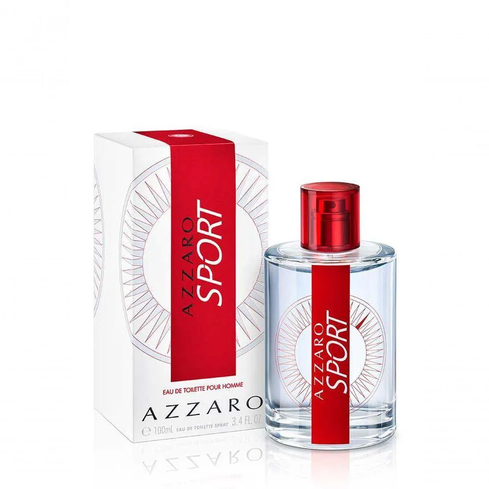 PERFUME AZZARO SPORT - EAU DE TOILETTE - MASCULINO - 100 ML