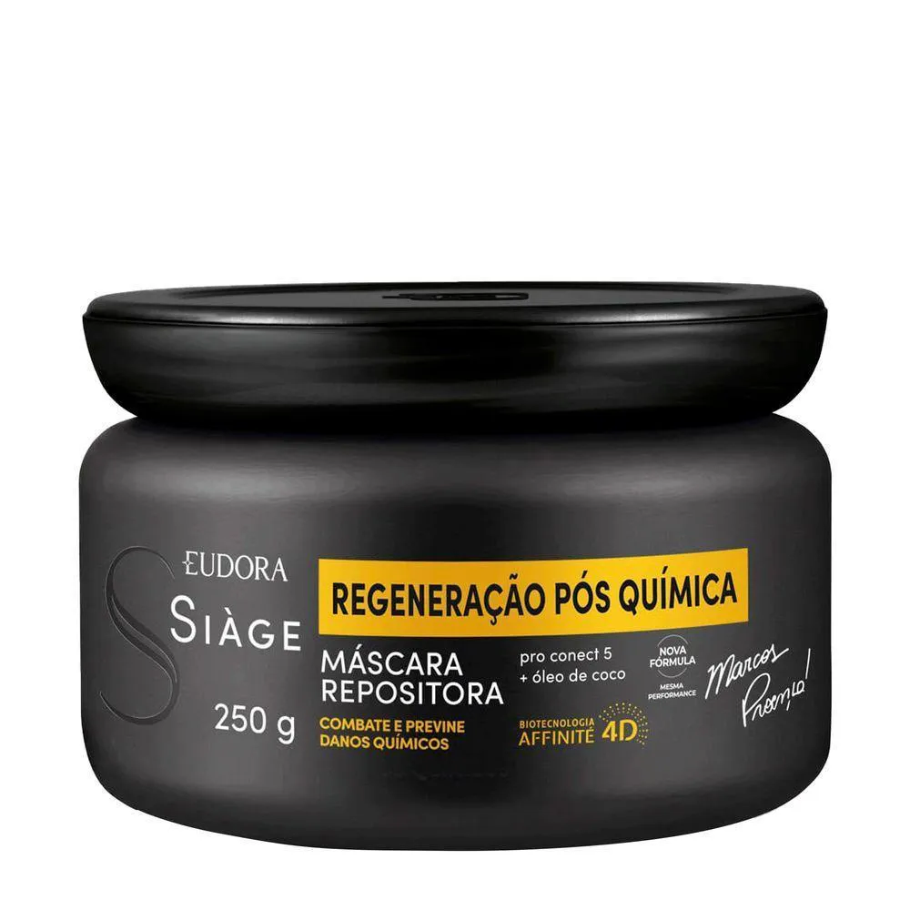 EUDORA SIàGE REGENERAçãO PóS QUíMICA - MáSCARA REPOSITORA 250G