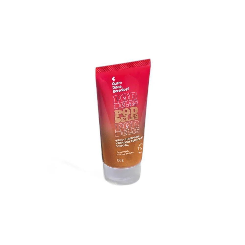 QDB POD DELAS GELEIA ILUMINADORA HIDRATANTE CORPORAL 150G