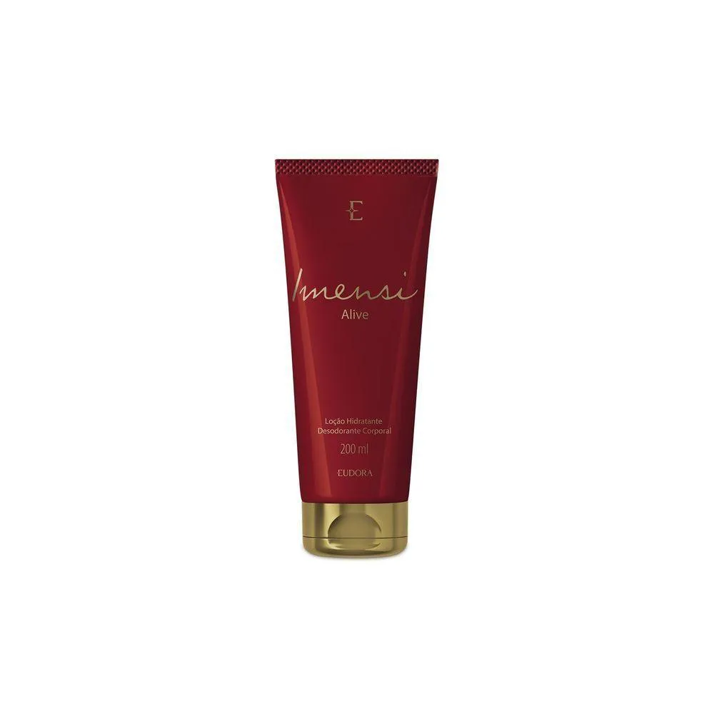 EUDORA IMENSI ALIVE LOçãO HIDRATANTE DESODORANTE CORPORAL 200ML