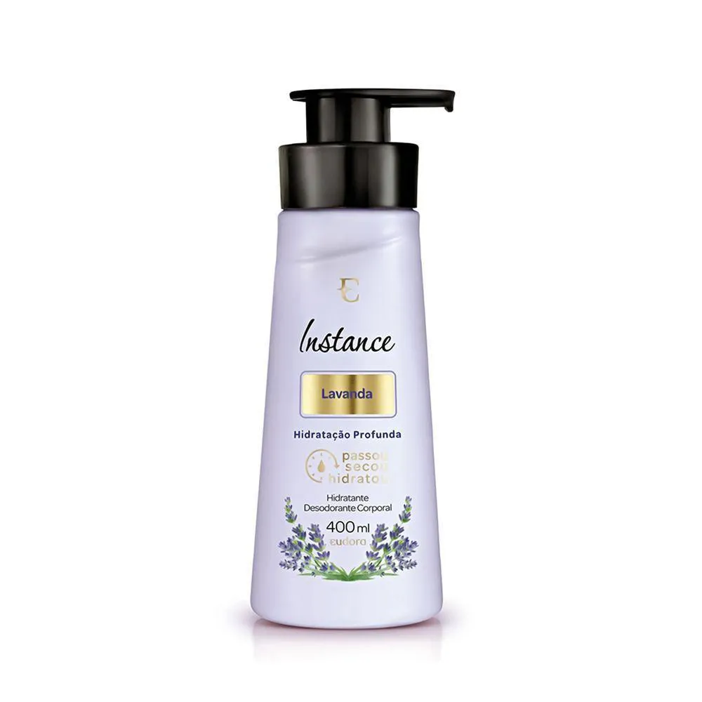 HIDRATANTE DESODORANTE CORPORAL INSTANCE LAVANDA 400ML