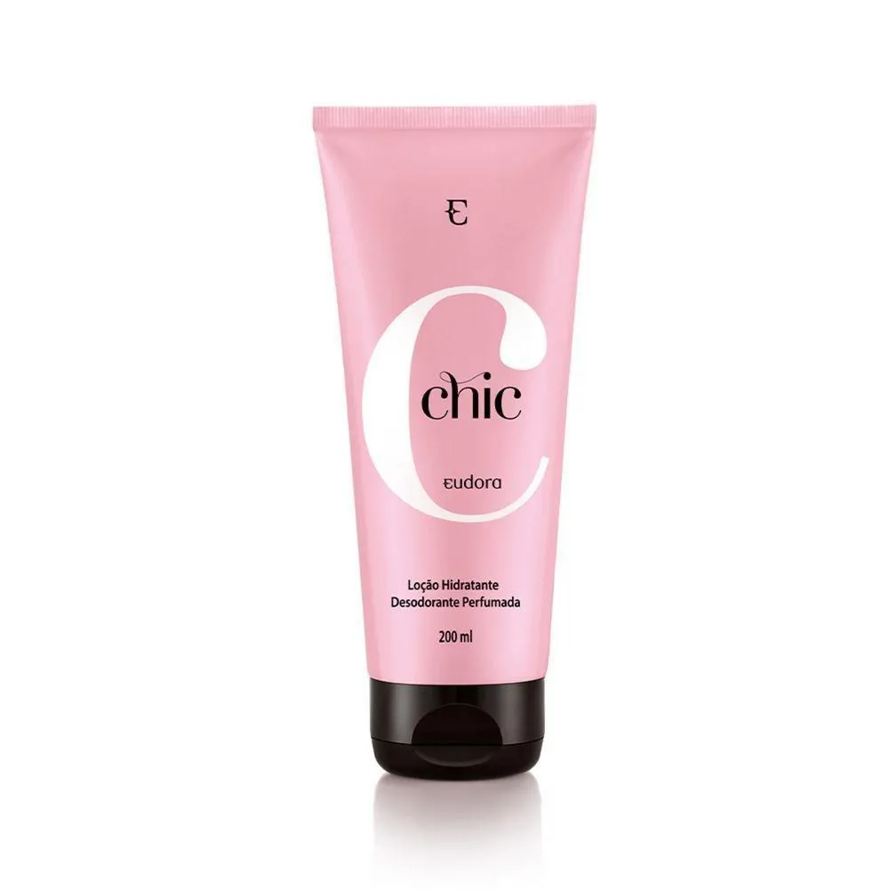 EUDORA CHIC LOçãO DESODORANTE HIDRATANTE CORPORAL 200ML