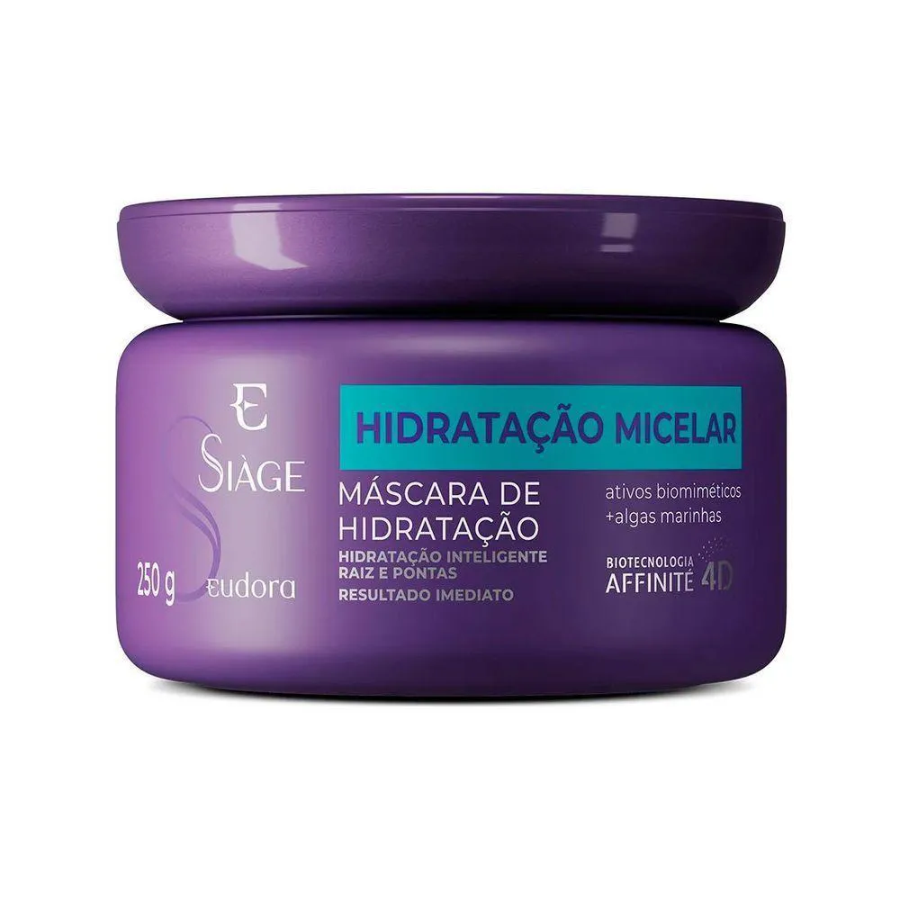 MáSCARA CAPILAR SIàGE HIDRATAçãO MICELAR EUDORA 250G